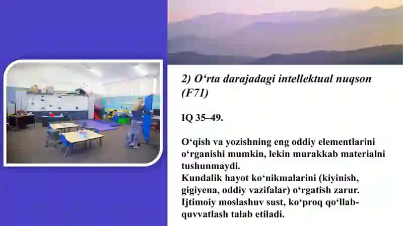 Intellektual nuqsonli bolalarga ta’lim tarbiya jarayonin itashkil etish 4