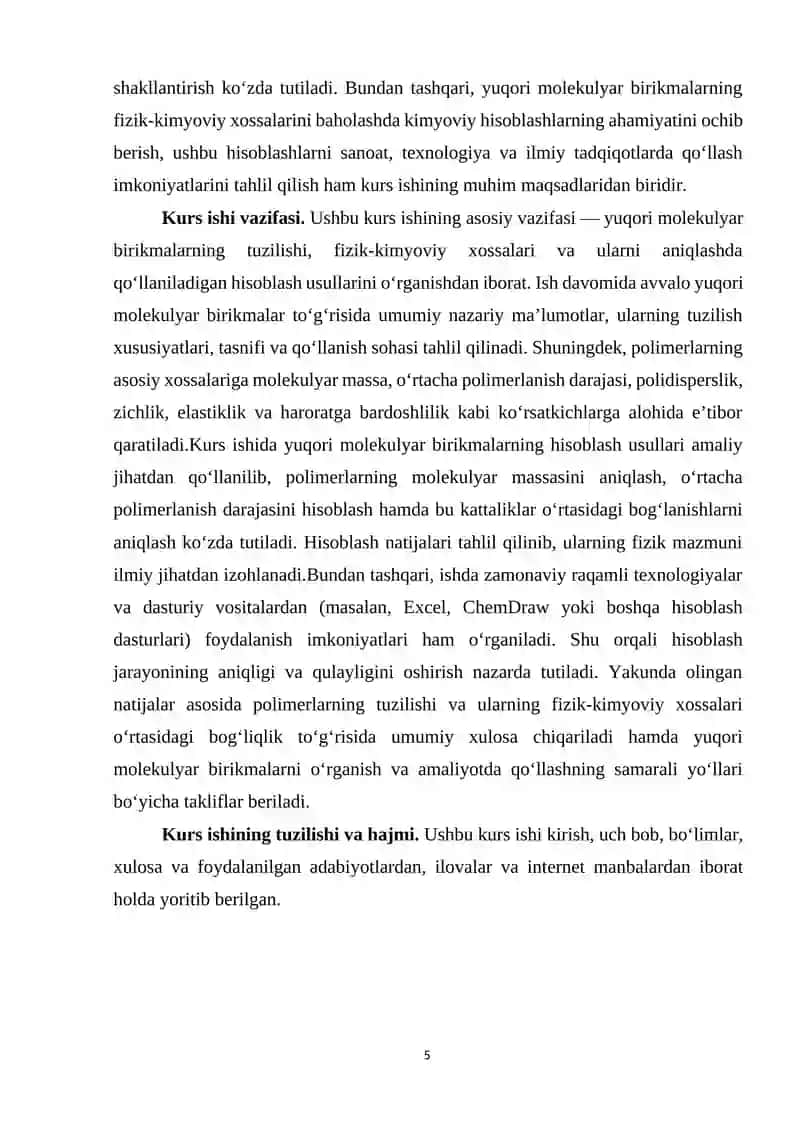 Yuqori molekular birikmalarga doir hisoblashlar 4