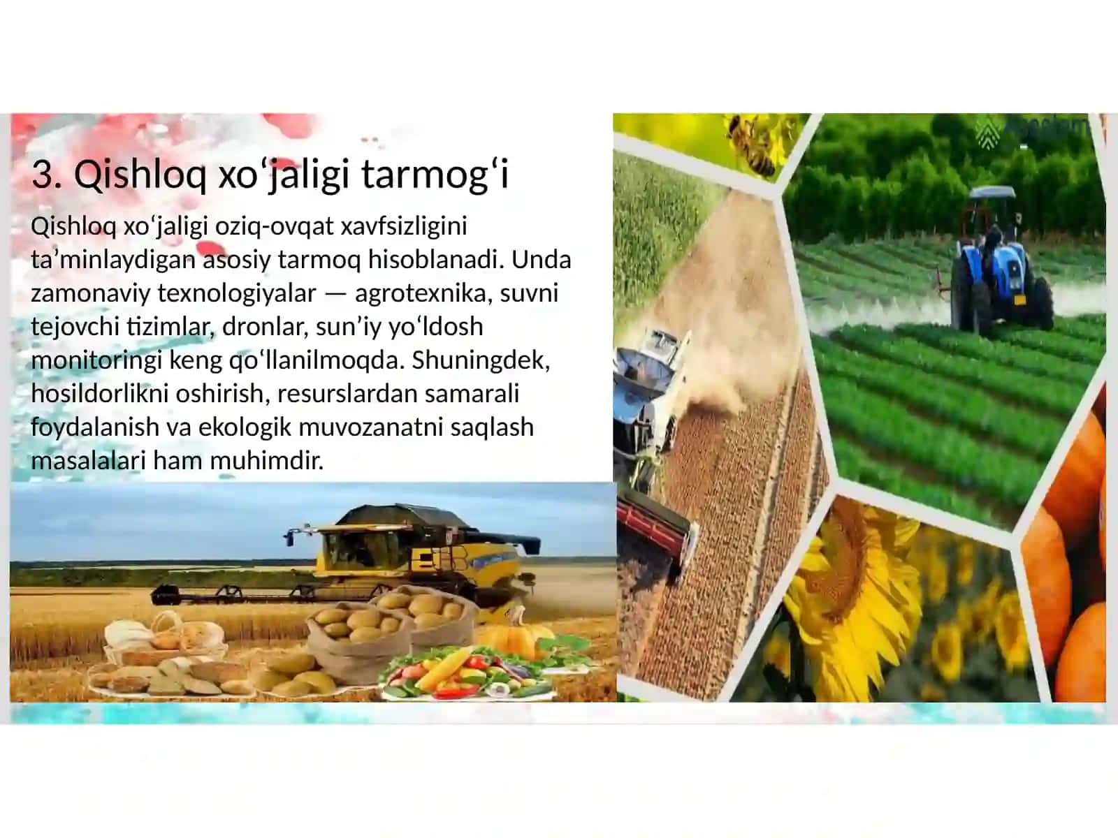 Xalq xo‘jaligining turli sohalari va tarmoq texnologiyalaridan foydalanish yo‘llari 4