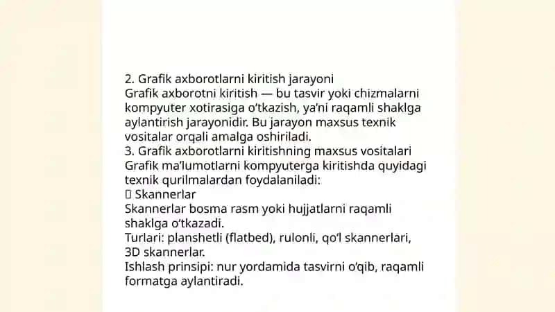 Axborot texnologiyalarini kasbiy faoliyatda qóllash 4