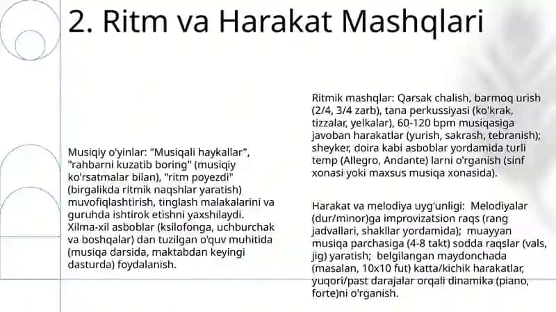 Bolalarning musiqaviy qobilyatini rivojlantirish 4