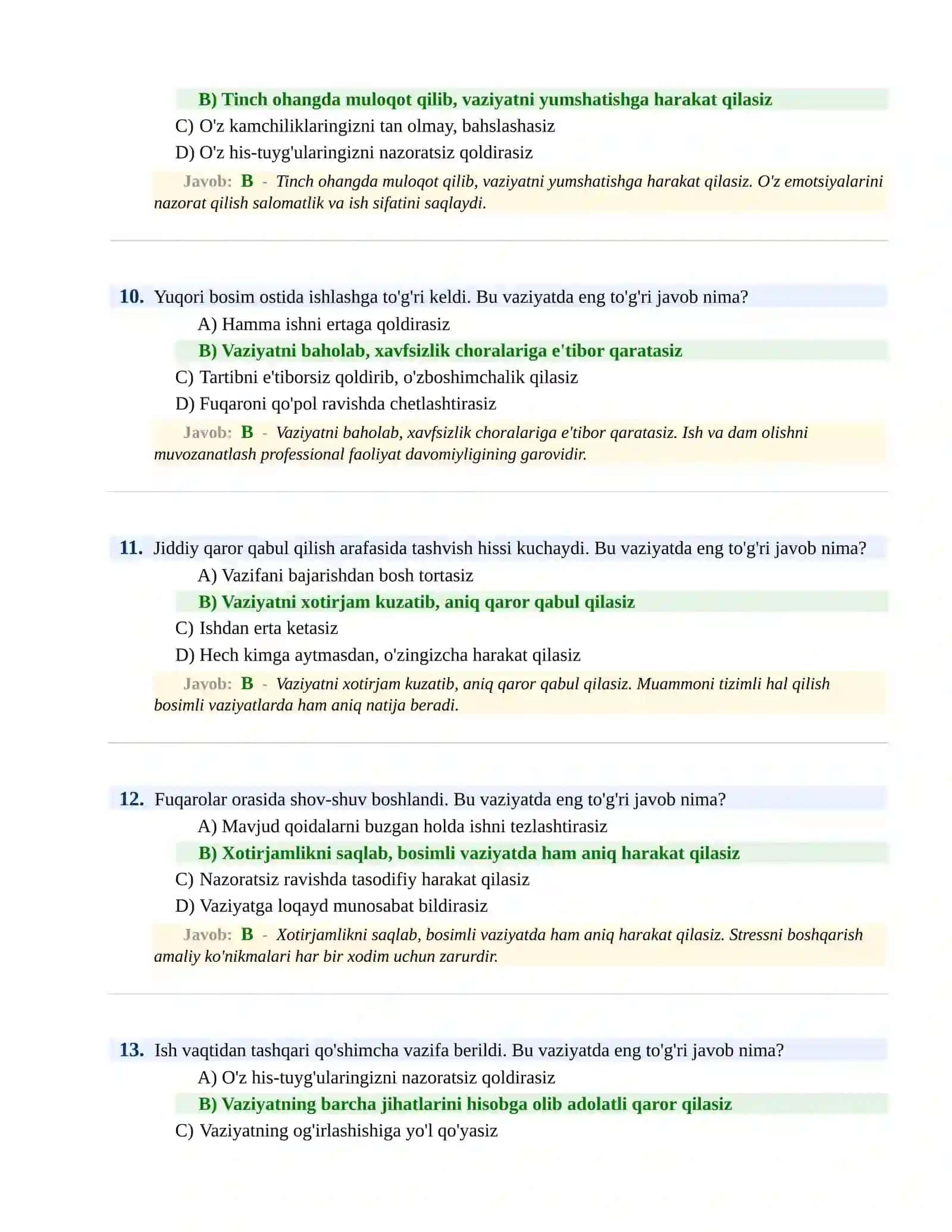 KIRISH PSIXOLOGIK SINOV Testlari 4