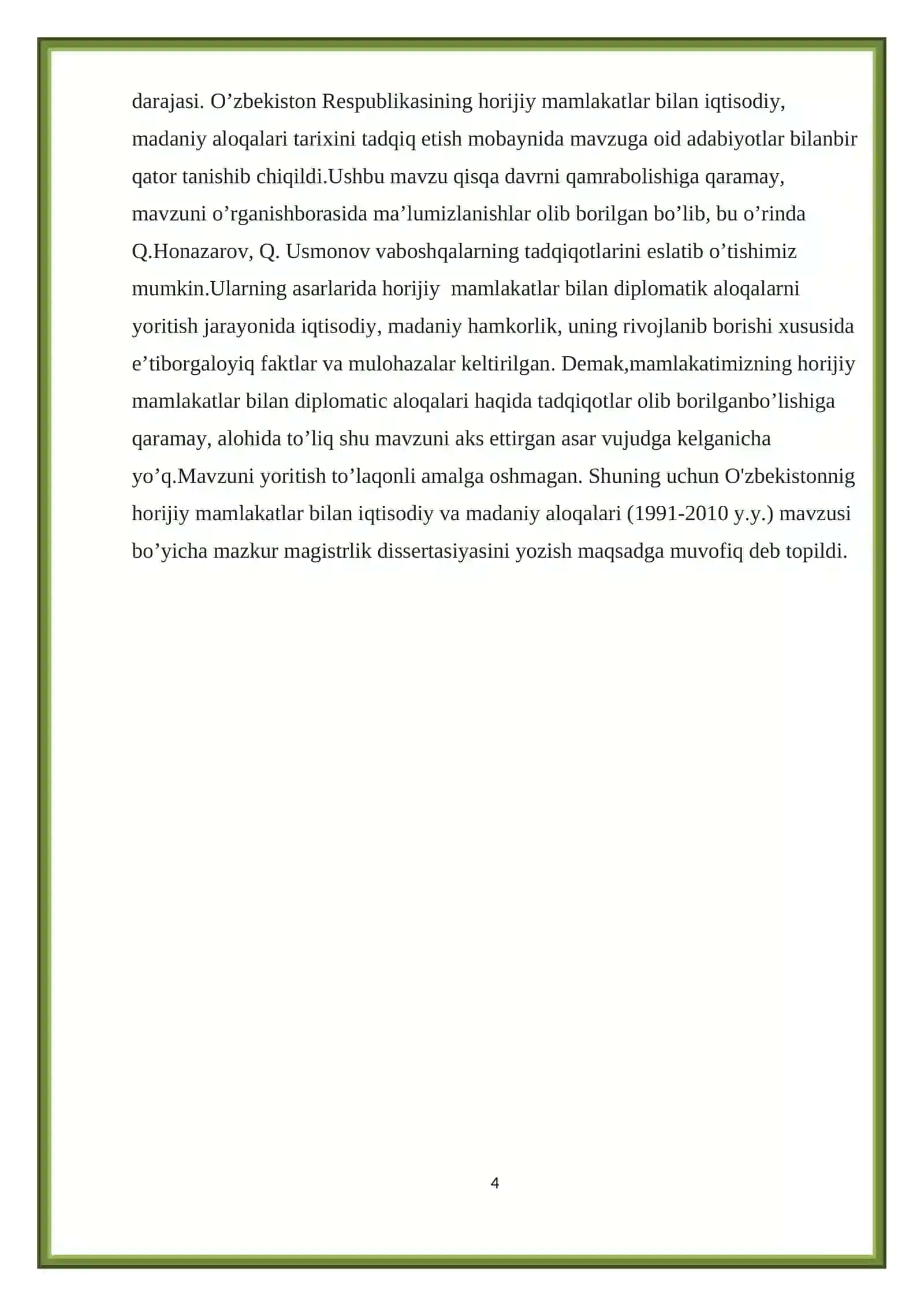 O’ZBEKISTON VA YAPONIYA MAMLAKATLARI TASHQI IQTISODIY ALOQALARI 4