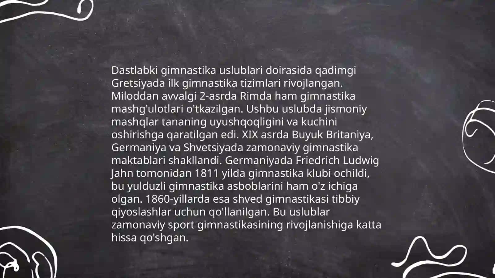 badiiy gimnastikaning rivojlanish tarixi 4