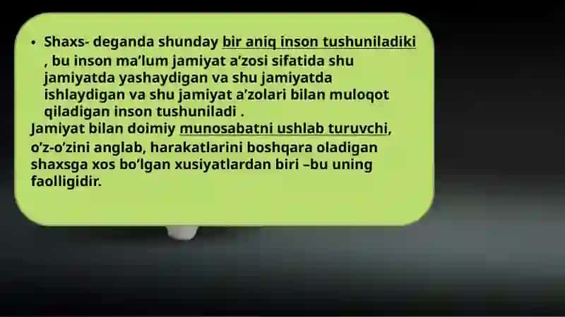 SHAXS FAOLLIGI VA IJTIMOIY XULQ MOTIVLARI 4