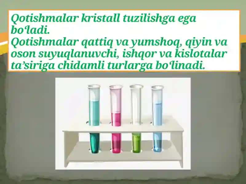 Qotishmalar 4