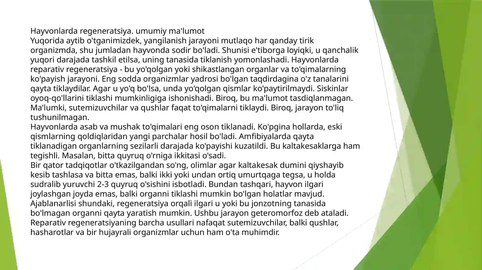 Hayvonlar Patfiziologiyasidan Mustaqil Ish 4