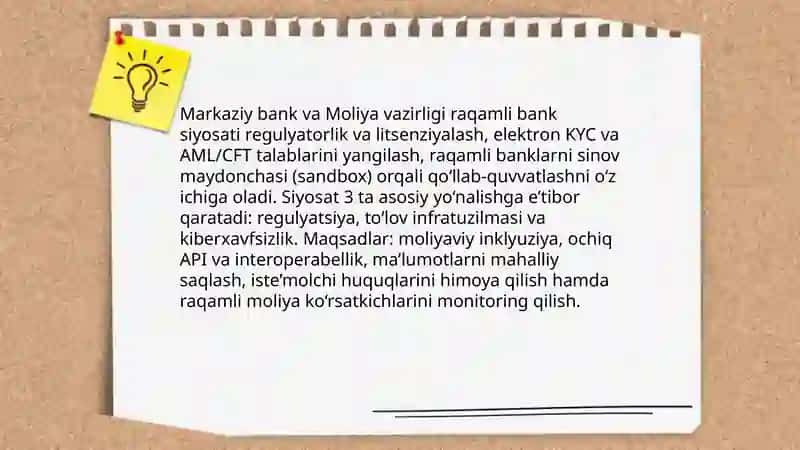 O’zbekistonda raqamli bank faoliyati 4