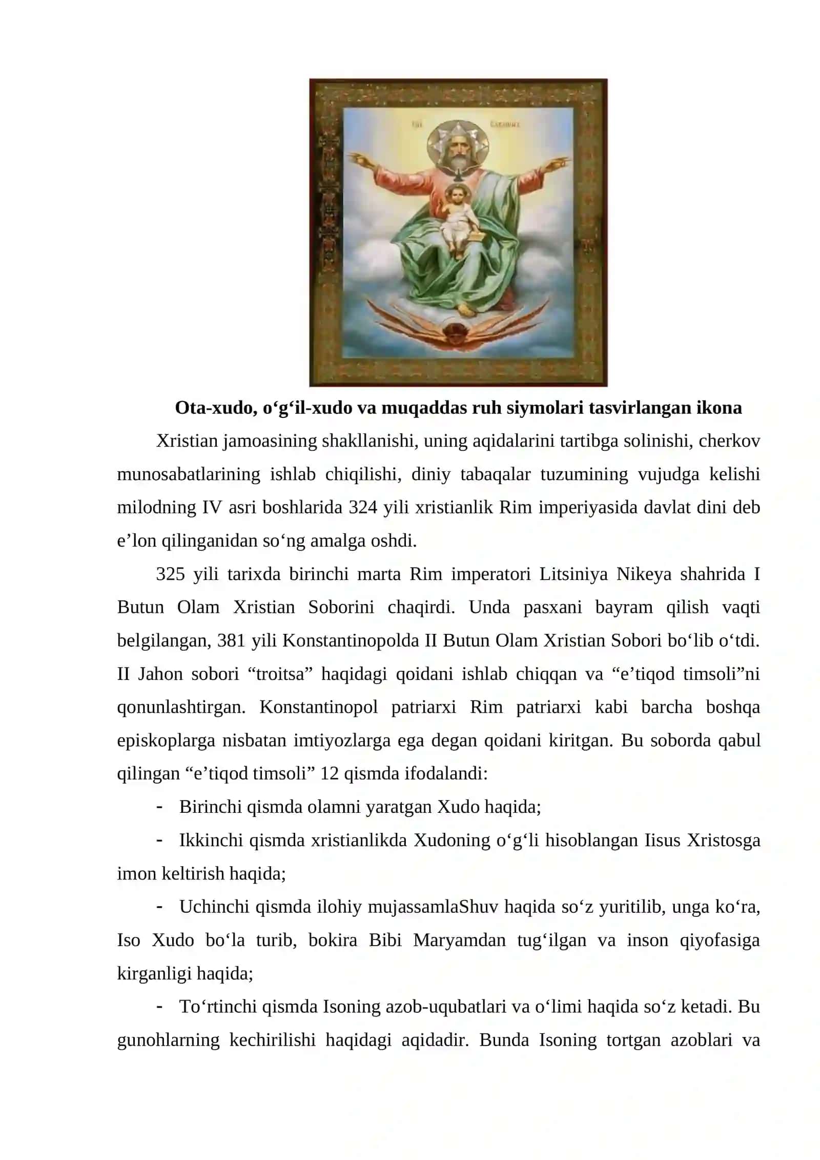 XRISTIANLIK DINI TARIXI VA ASOSIY G`OAYALARI 4