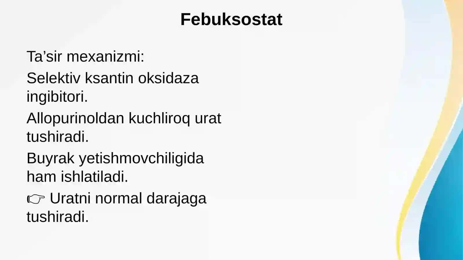 Podagra va semizlikni bartaraf etuvchi vositalar 4