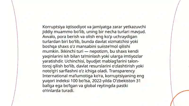Korruptsiyaga qarshimiz 4
