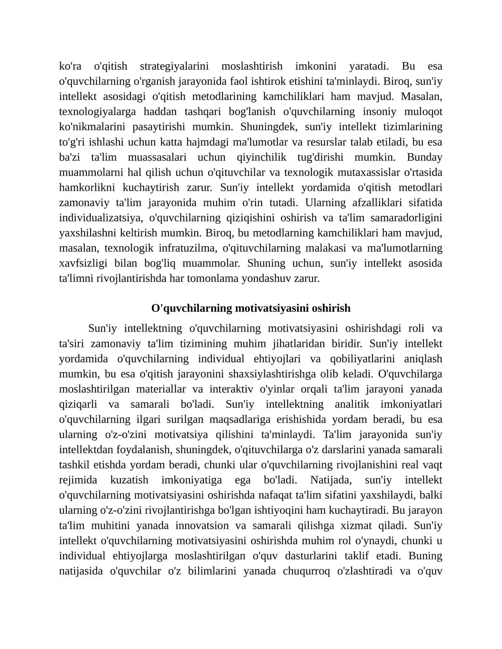 Tillarni o'qitishda sun'iy intellektdan foydalanish imkoniyatlari va istiqbollari 4