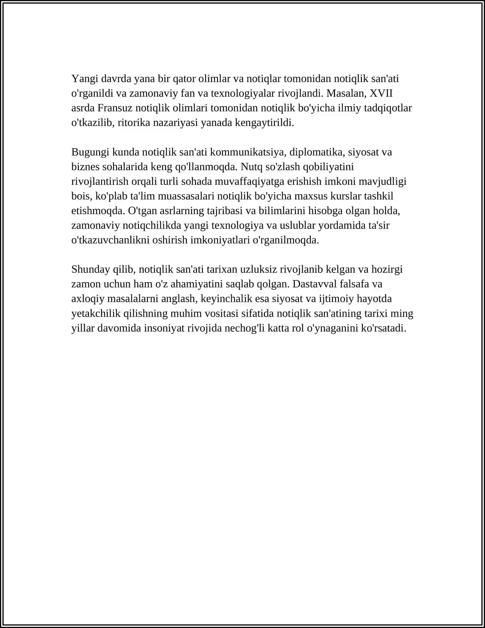 ZAMONAVIY NOTIQLIK VA NOTIQLAR NOTIQLIKNING PSIXALAGIK ASPEKTLARI 4