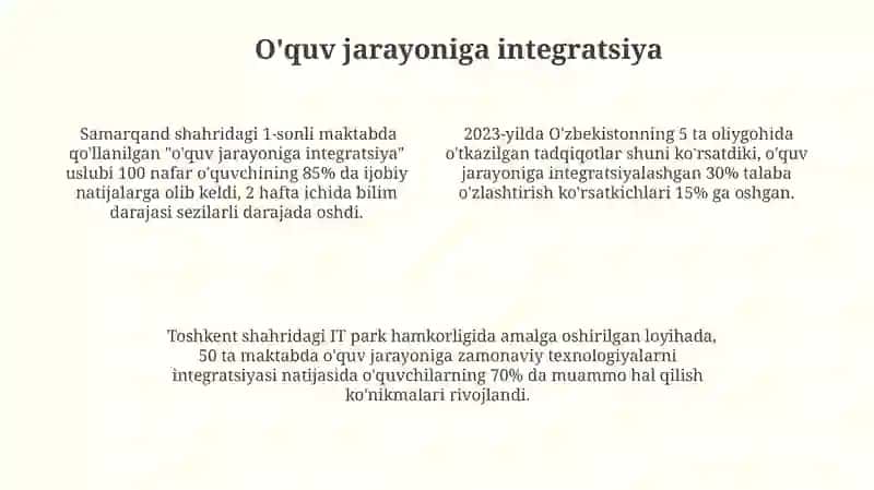 Integratsiya jarayonlari va mexanizmlari 4