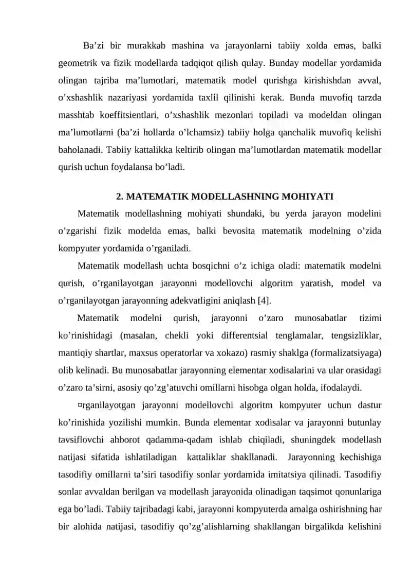 MATEMATIK MODELLARNING KASBIY SOHALARDAGI TADBIQLARI 4