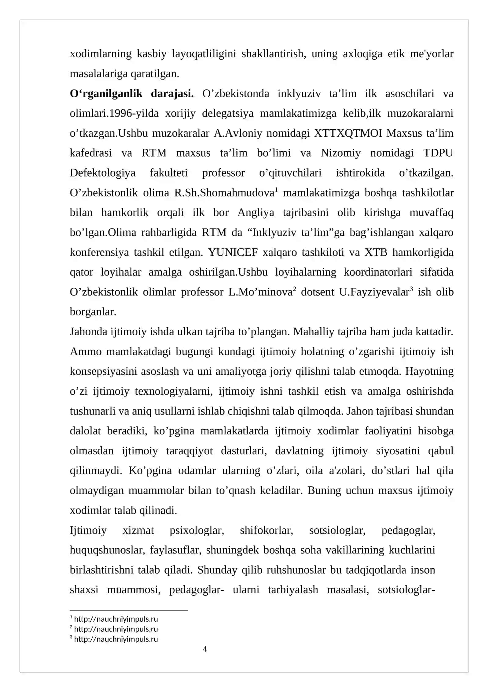 Inklyuziv ta’lim modellari 4