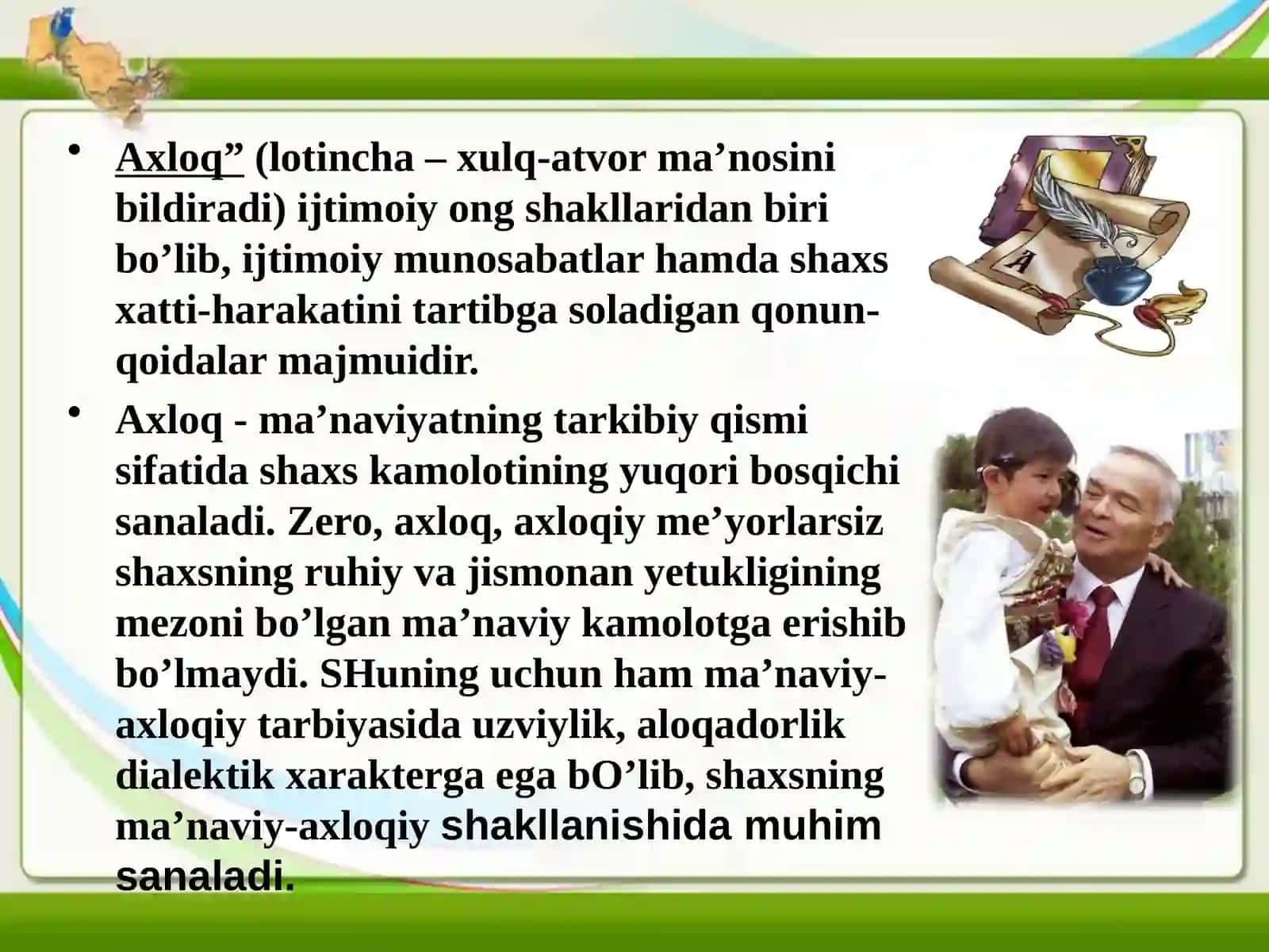 Axloqiy va estetik tarbiya 4