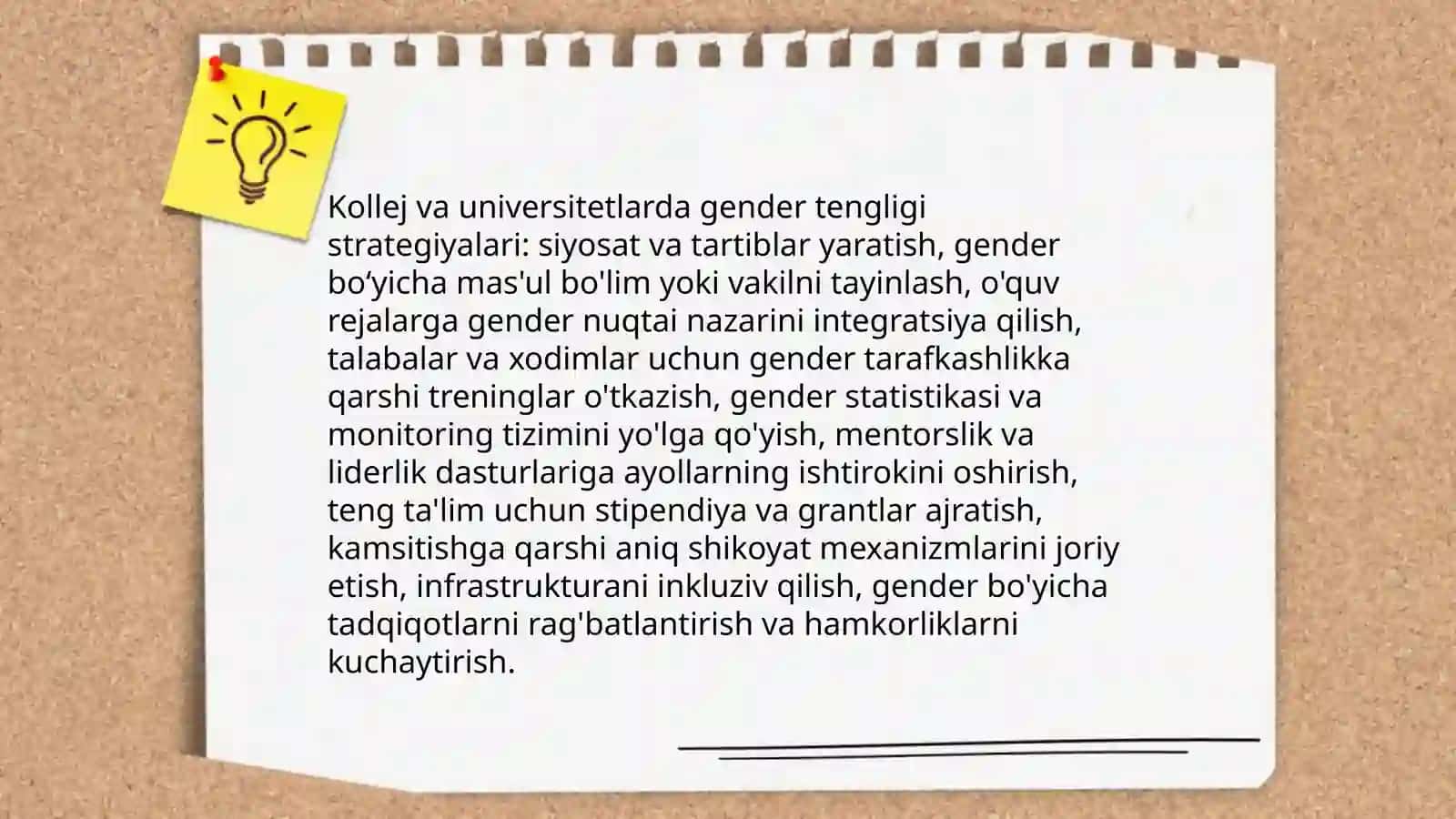 Inklyuziv ta'lim va gender tengligi masalalari oliy ta’lim tizimida 4
