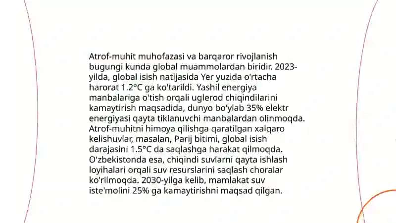 Energiya Resurslari va Iqtisodiy O'sish 4