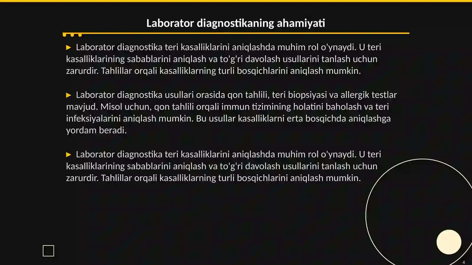 Teri kasalliklari va Laborator diagnostika 4