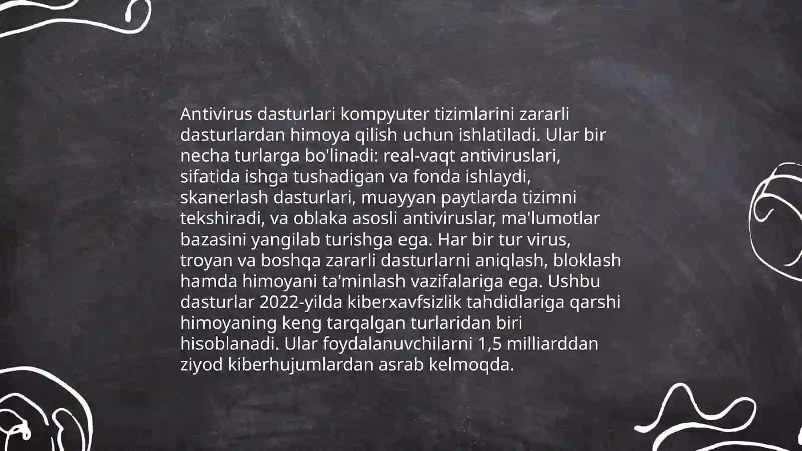 Zararli dasturlarni aniqlash va ularga qarshi choralar 4