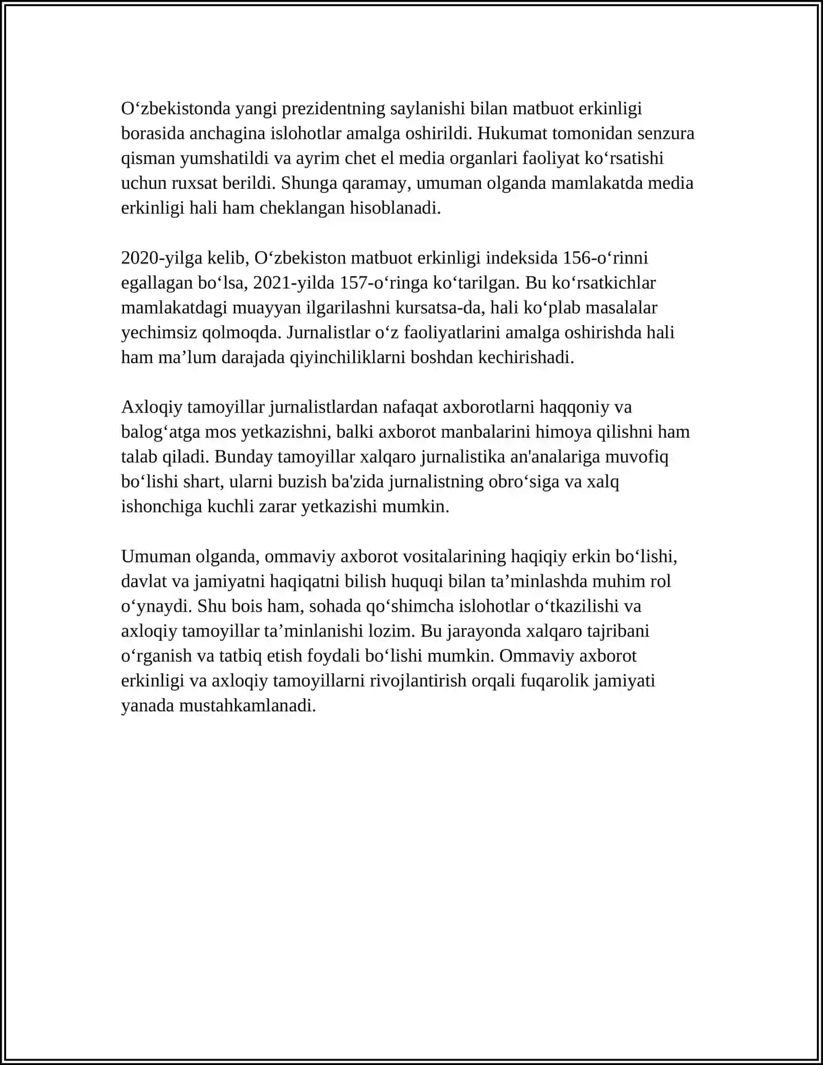 MEDIA MUHITDA AXLOQIY TAMOYILLAR 4