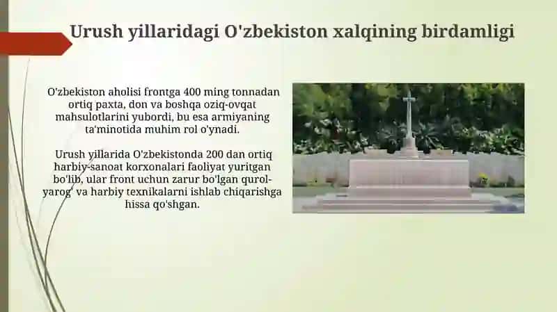 Ikkinchi Jahon Urushida Oʻzbekistonlik jangchilarning jasorati 4