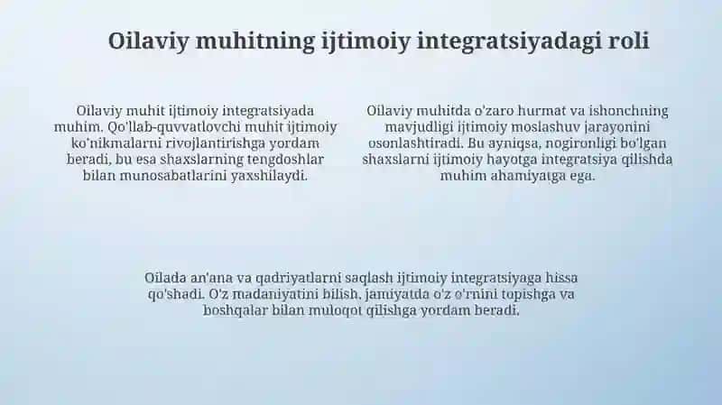 Ota-onalar va qarindoshlarning ijtimoiy himoya va integratsiyadagi roli 4