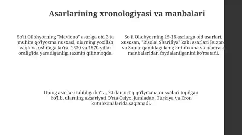 So‘fi Ollohyor risolalarida iymon va ma’rifat targ‘ibi 4