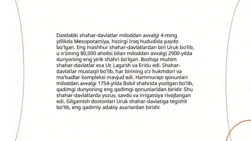 Qadimgi va ilk o'rta asrlardagi davlatchilikning asosiy bosqichlari 4