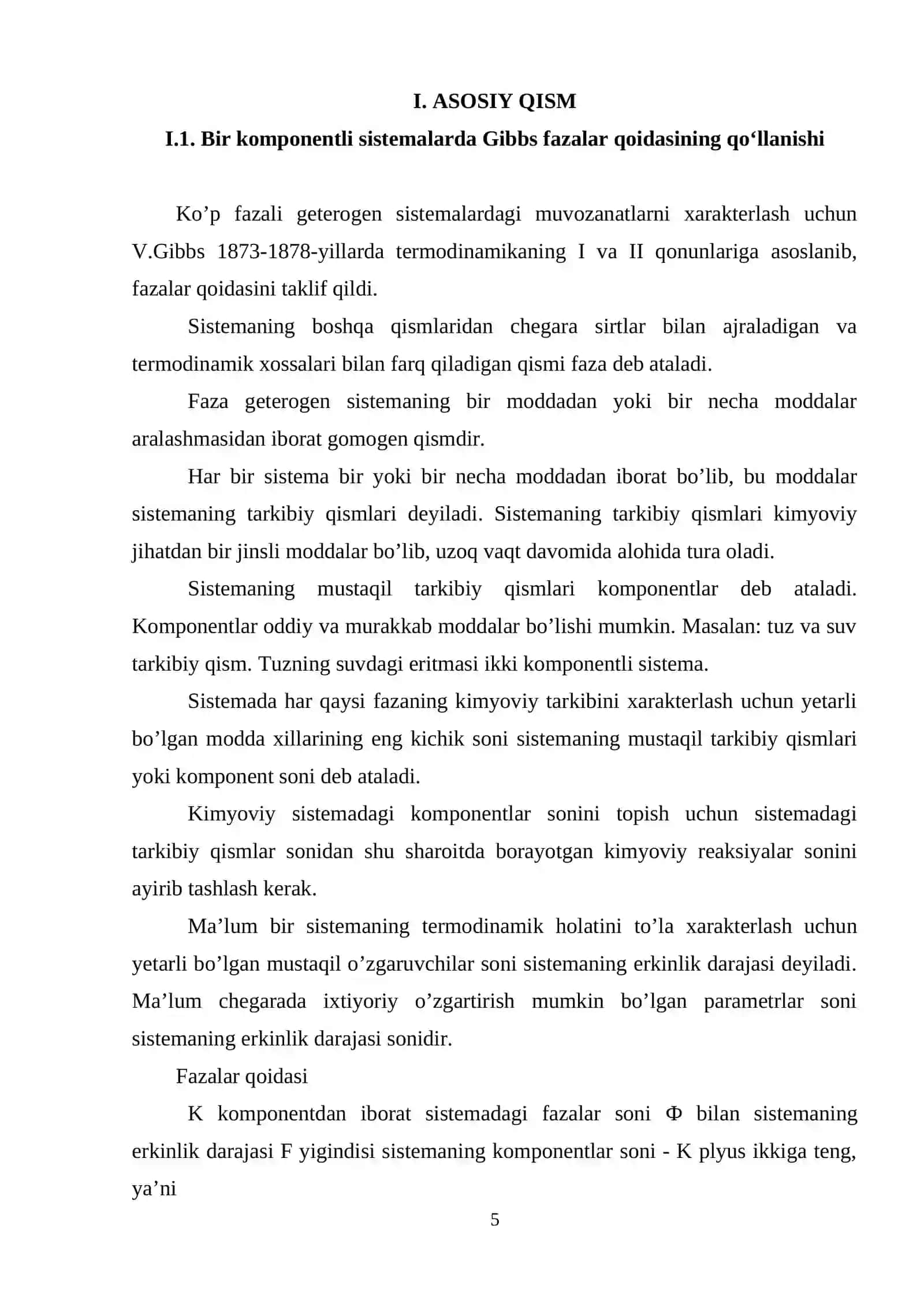 BIR KOMPONENTLI SISTEMALARNI HOLAT DIAGRAMMALARI 4
