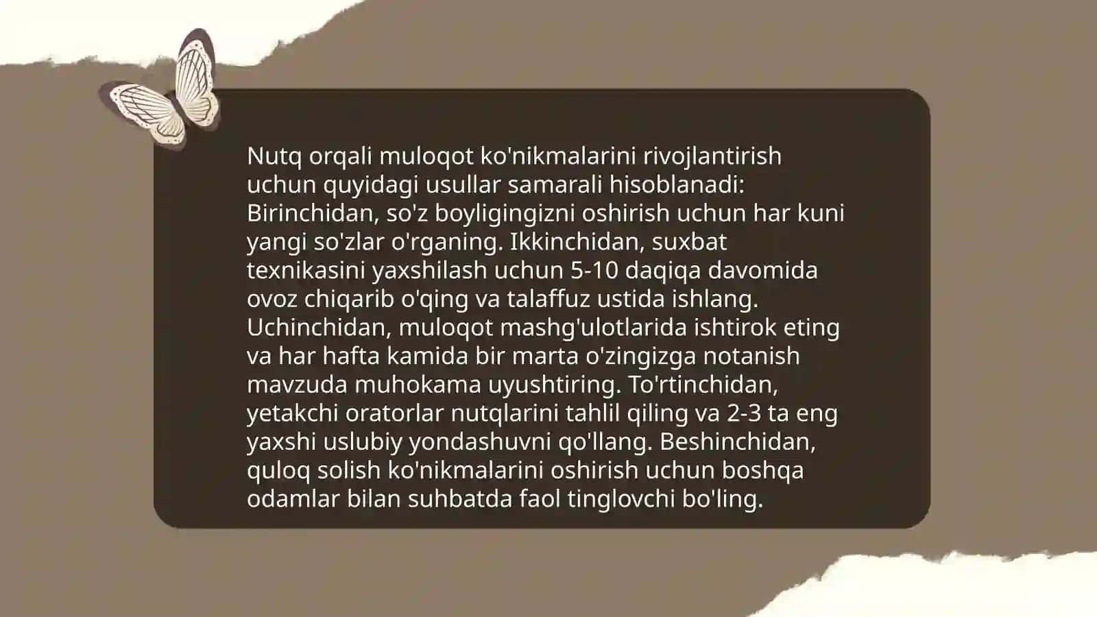 Pedagogik mahoratda nutqning roli 4