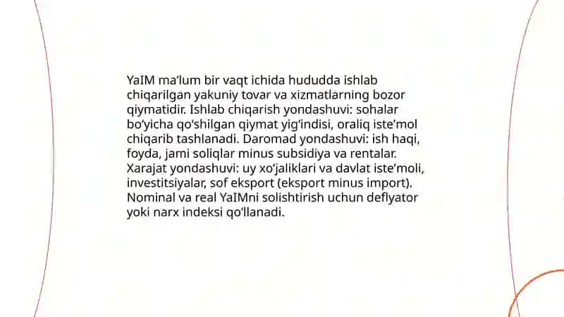 Makroiqtisodiy koʻrsatkichlarni hisoblashni umum nazariy asoslari 4