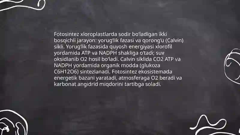 O'simliklar, Hayvonlar, Odam hujayrasi tuzilishi, Anatomiyasi, Fiziologiyasi 4