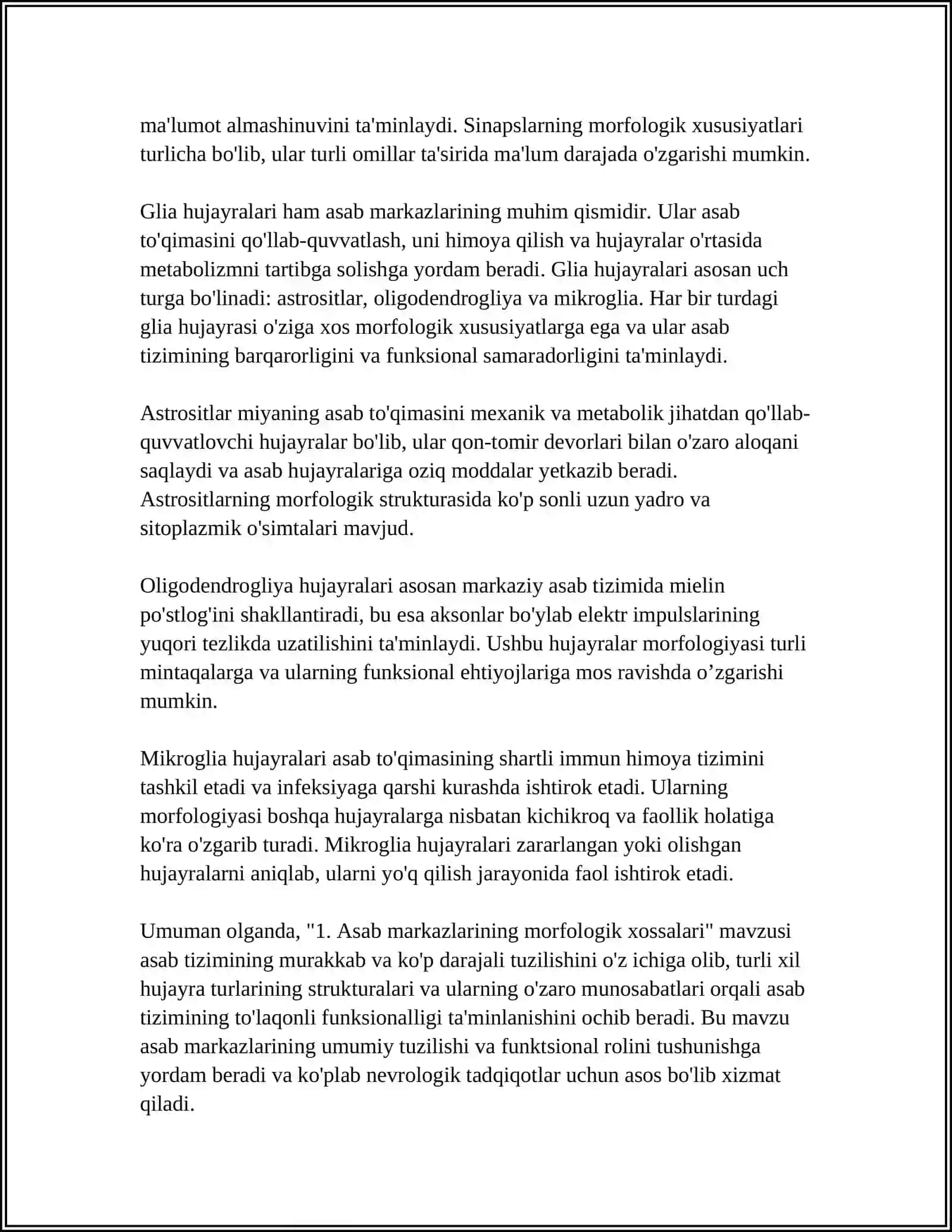 ASAB MARKAZLARINING XOSSALARI 4