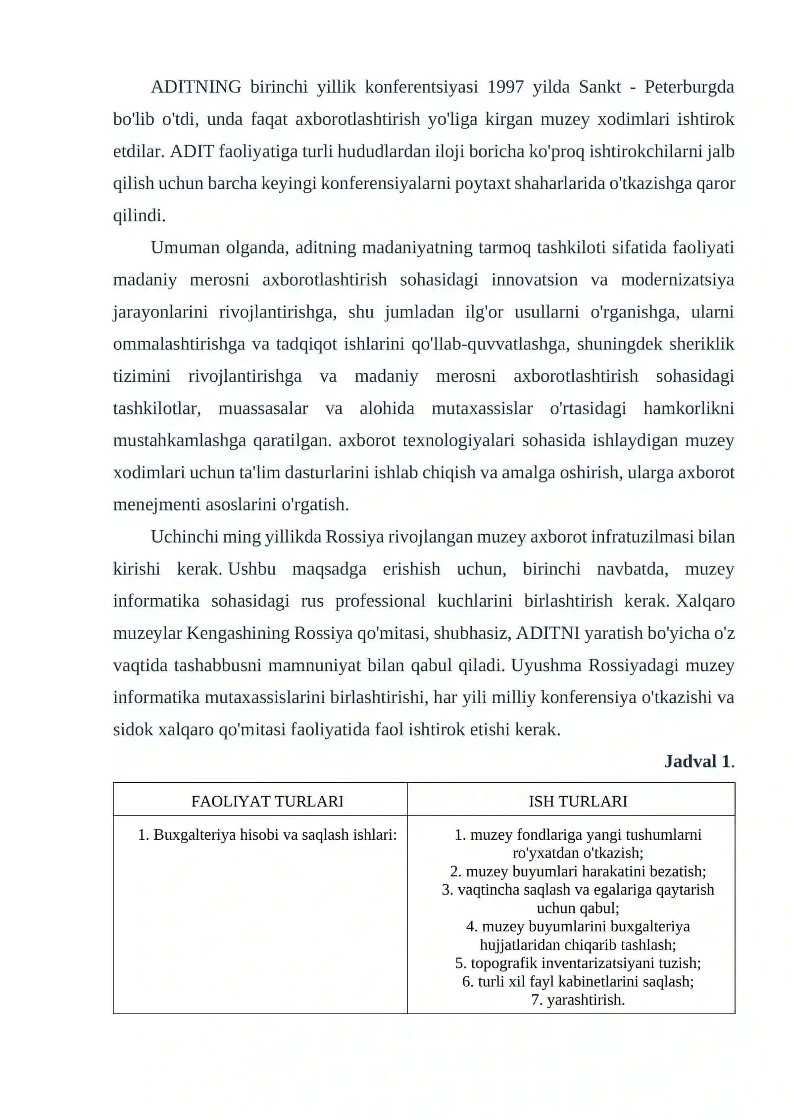 MUZIYLAR FAOLIYATIDA ZAMONAVIY TEXNOLOGIYALARDAN FOYDALANISH 4