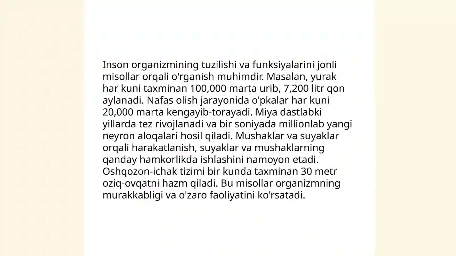 Biologiyani o'qitishda da'sturiy emas dars shaklidan foydalanish metodikasi Embergenova Gulshaxar 4