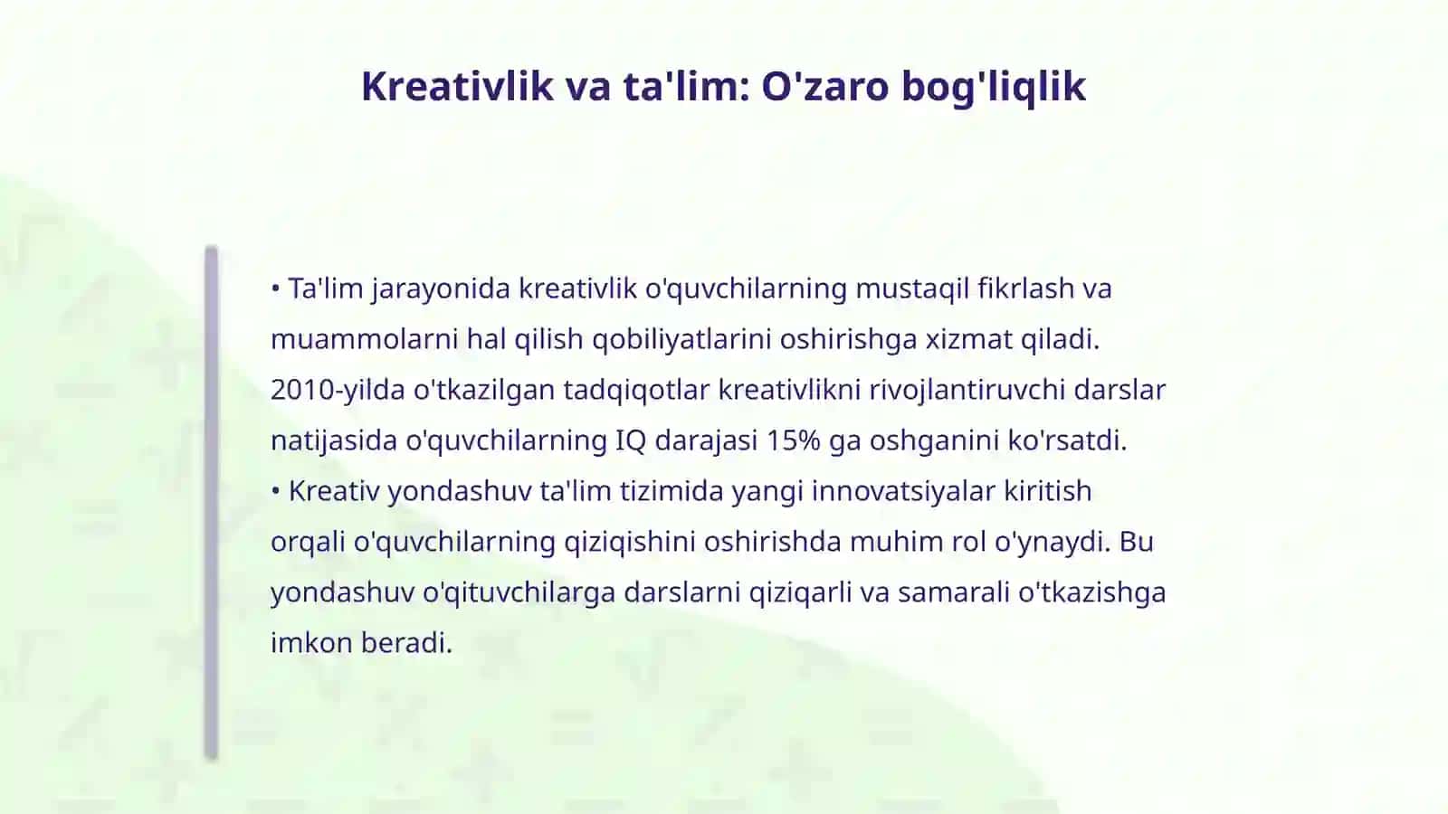 Ona tili darslarida kreativ yondashishning ijtimoiy pedagogik ahamiyati 4