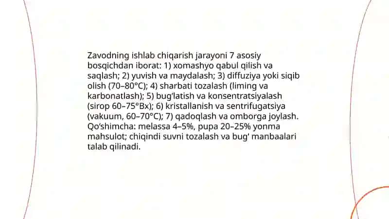 Qandim zavodi va uning atrof muhitga taʼsiri 4