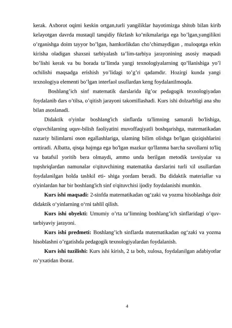 O'zbekiston Respublikasida shakllangan uzluksiz ta'lim tizimi 4