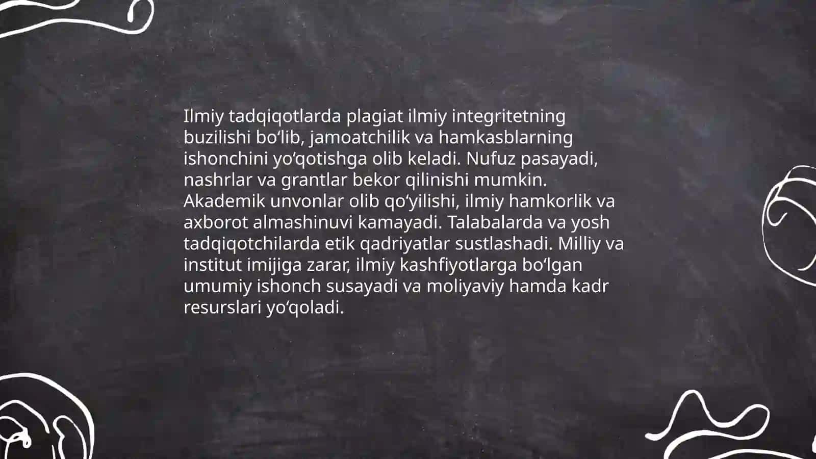 Plagiat va uning salbiy oqibatlari 4