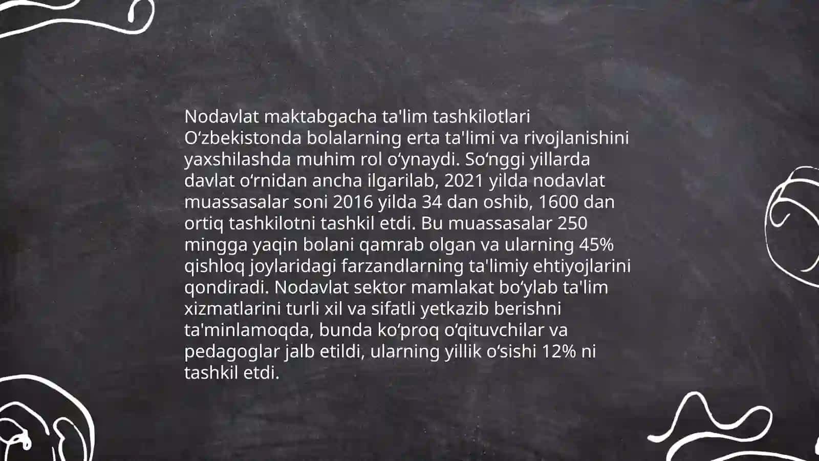 Davlat va nodavlat maktabgacha talim tashkilotining tashkil qilinishi 4