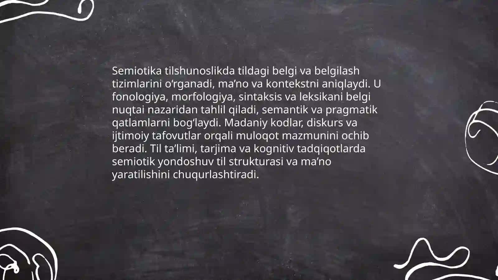 Tilshunoslik va semiotika 4