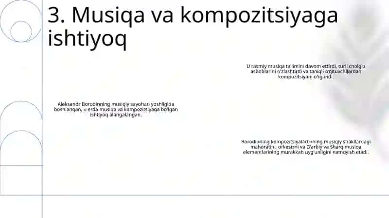 Aleksandr Porfiryevich Borodin Hayoti Va Ijodi 4