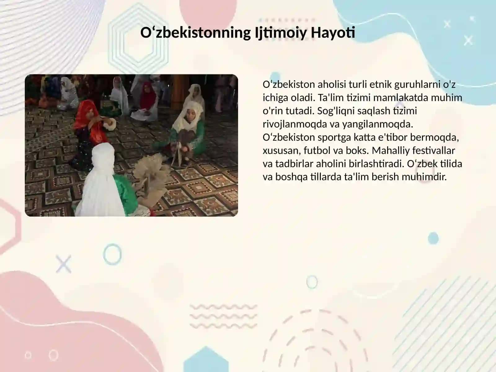 Oʻzbekistonning Tarixi va Madaniyati 4