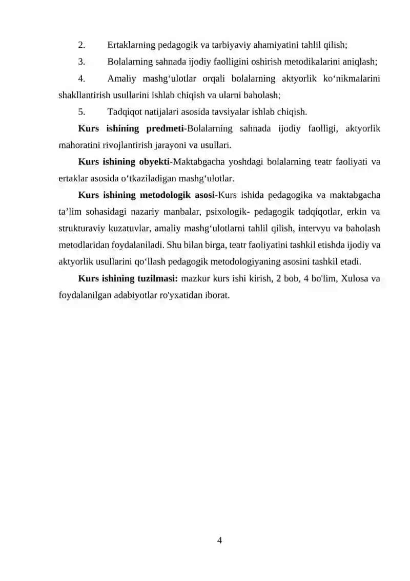 Teatr faoliyatida bolalarning aktyorlik mahoratini ertaklar orqali rivojlantirish 4