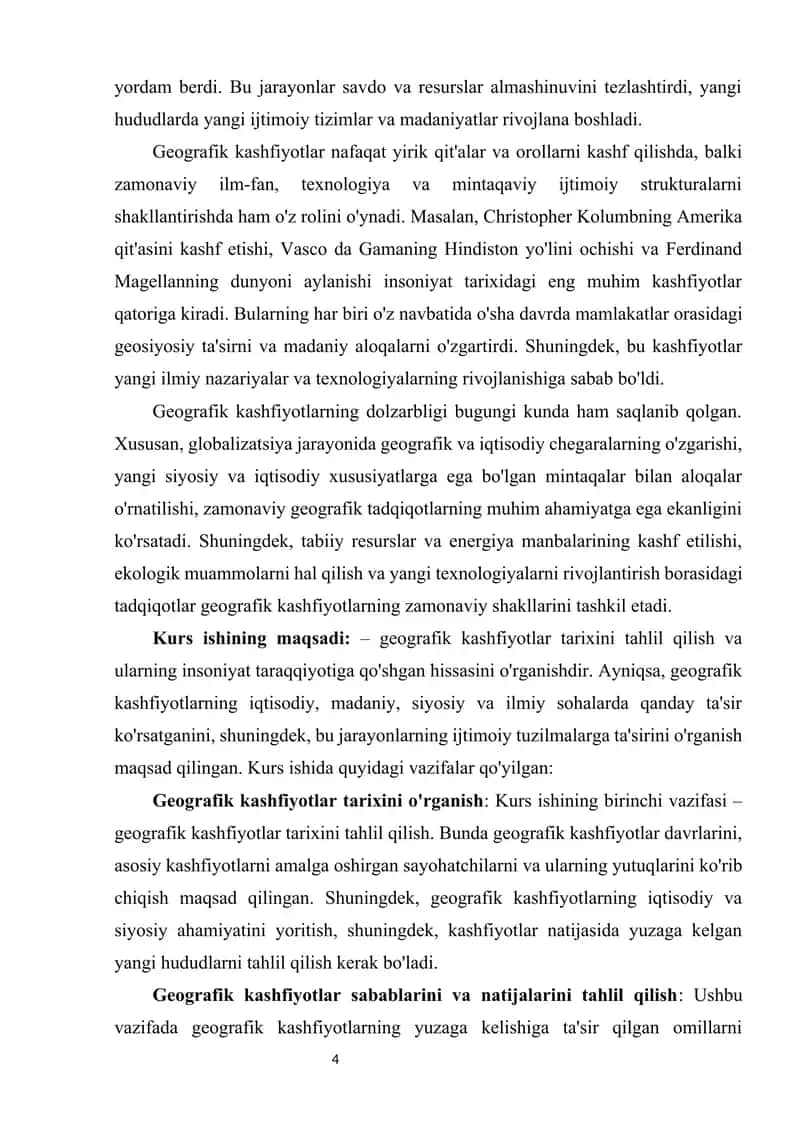 Buyuk geografik  kashfiyotlar tavsifi 4