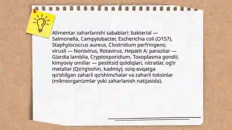 Alimentar zaharlanishi 4