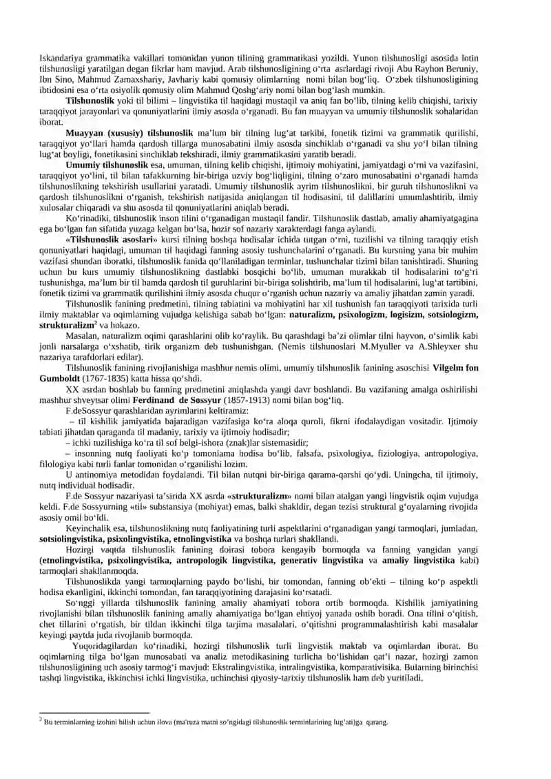 Tilshunoslik asoslari 4