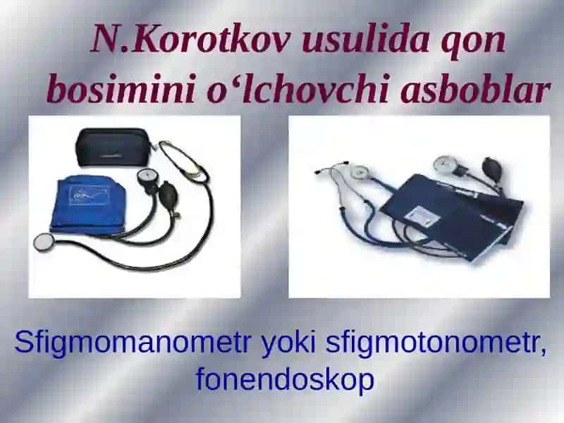 Tomirdagi qon bosimini o‘lchashning usullari 4